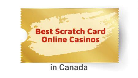 Top Canadian Scratch Cards Online .